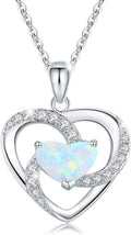 925 Sterling Silver Heart Necklace I Love You to the Moon and Back Pendant Sun Star Moon Necklace Jewelry for Women with Gifts Box