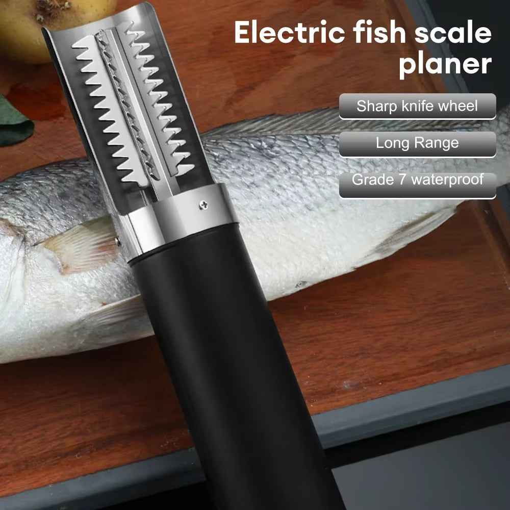 Products​Electric Fish Scaler Remover Fish Cleaner Rechargeable Fishing Scalers Clean Scaler Scraper for Seafood Kitchen Tools -Smartshelf Sales Smartshelf Sales