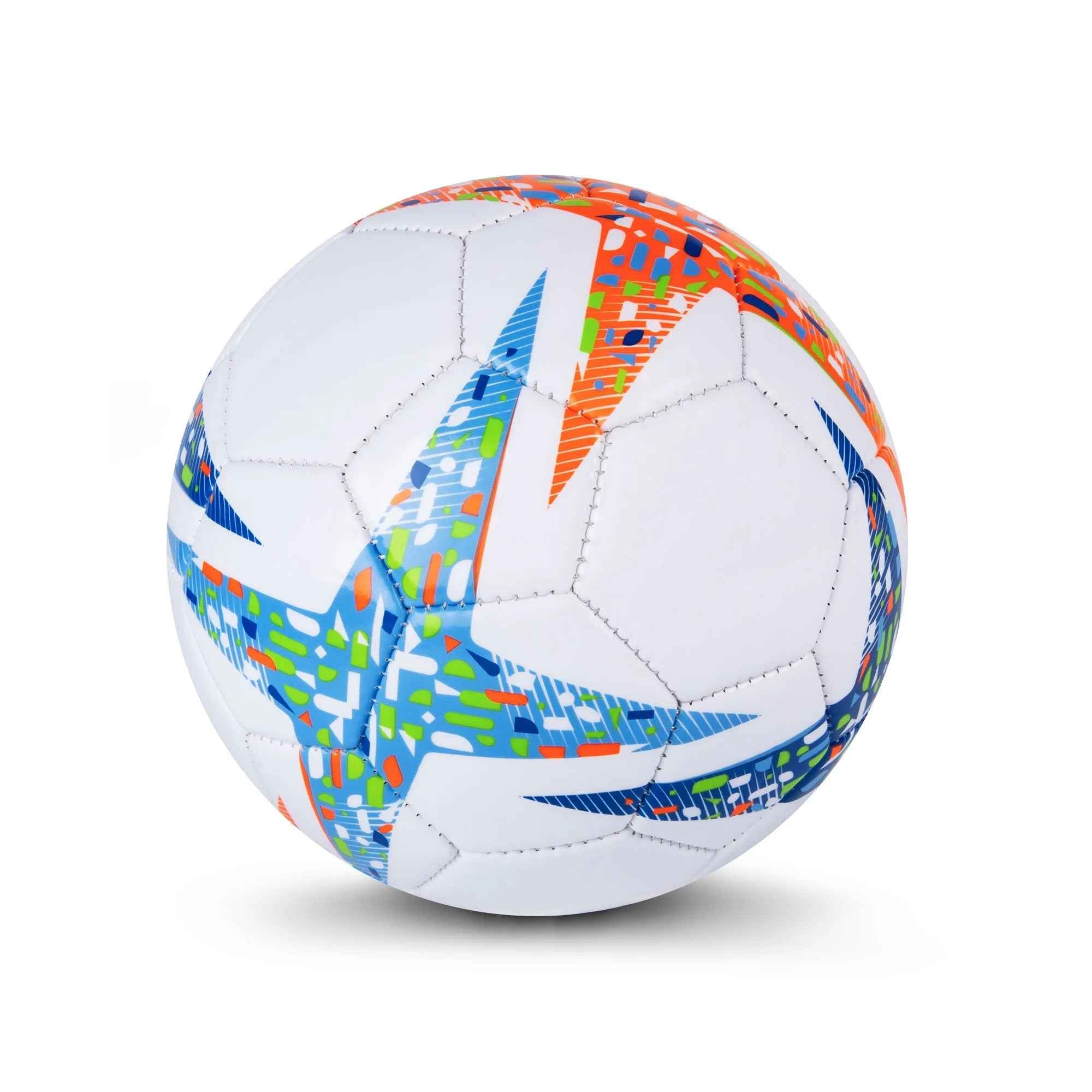 (3 Pack)  6-Inch Mini Size 1 Recreational Soccer Ball, Blue/Orange