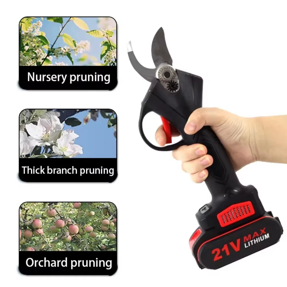 Products​PowerPrune 21V Cordless Electric Pruner – Effortless Tree & Bonsai Branch Cutting Tool -Smartshelf Sales Smartshelf Sales