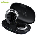 Open ear noise cancelling headphones