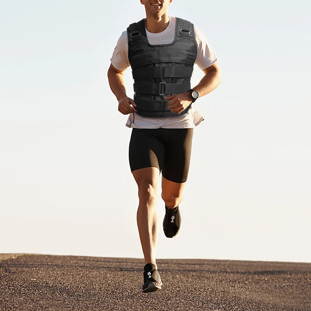 adjustable weighted vest for strength training