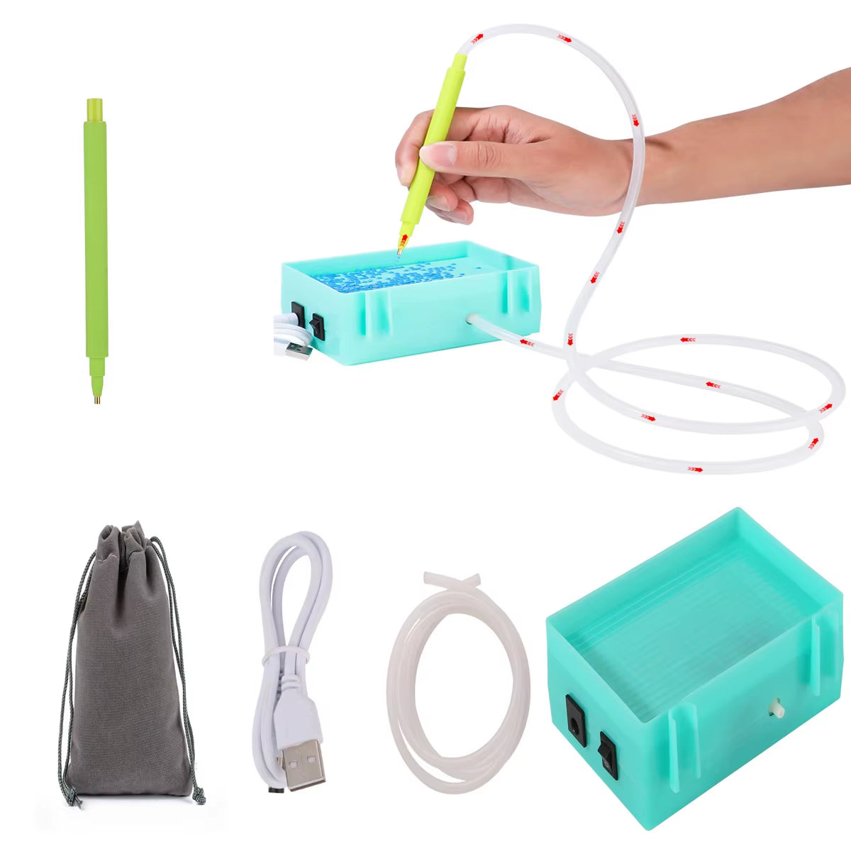 Products​SparklePro Electric Diamond Painting Pen – Long-Lasting Vacuum Tool for Precision Crafting -Smartshelf Sales Smartshelf Sales