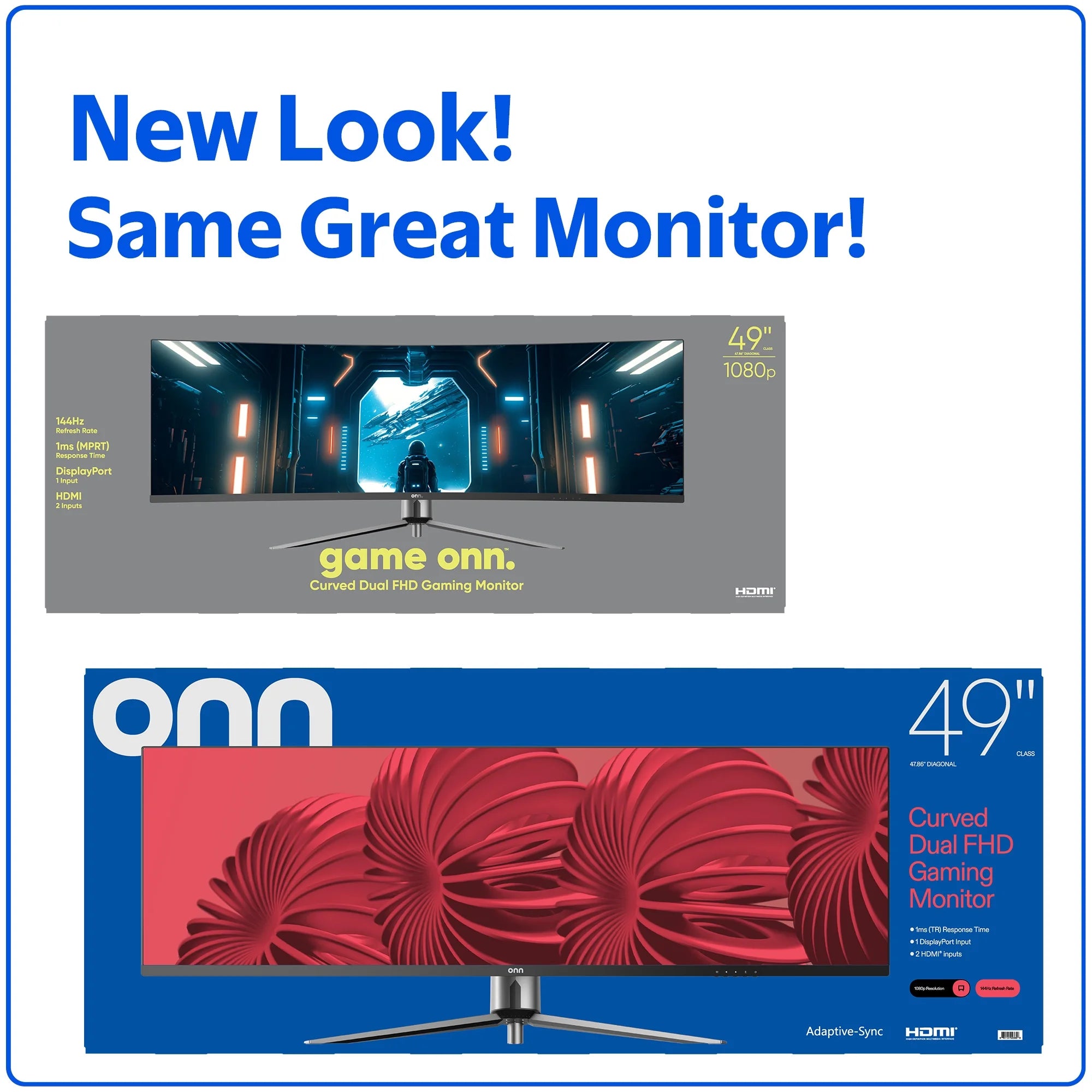 curved dual FHD gaming monitor