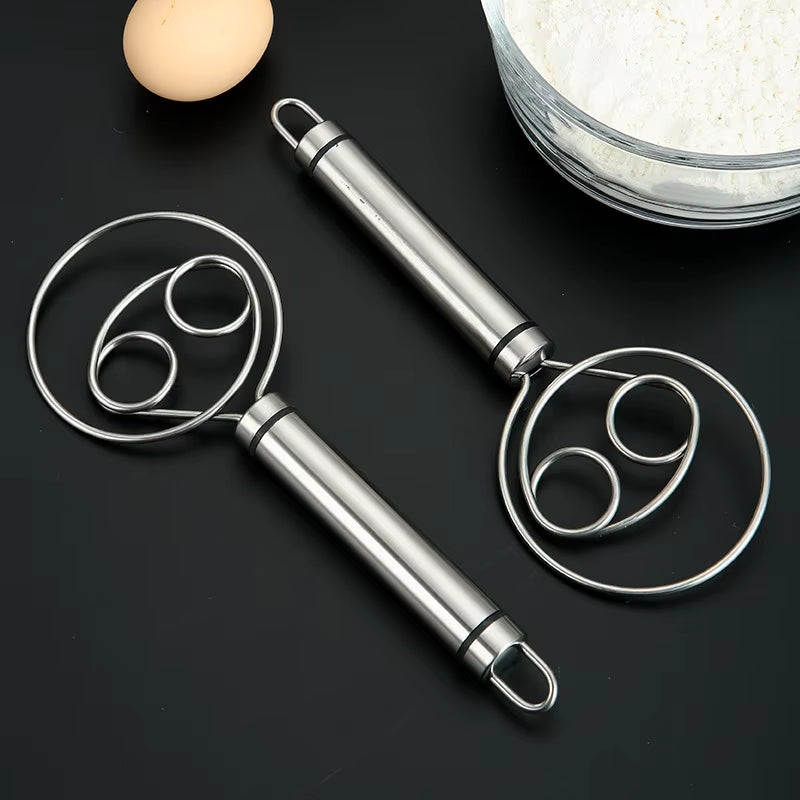 Products​Baker’s Best Danish Dough Whisk – Dutch-Style Stainless Steel Hand Mixer for Effortless Bread, Biscuits & Cakes -Smartshelf Sales Smartshelf Sales