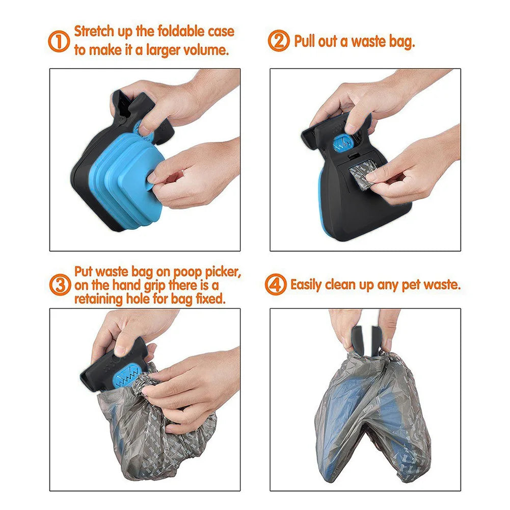 Products​PawPort™ Foldable Pet Pooper Scooper – Clean & Go with Decomposable Bags -Smartshelf Sales Smartshelf Sales