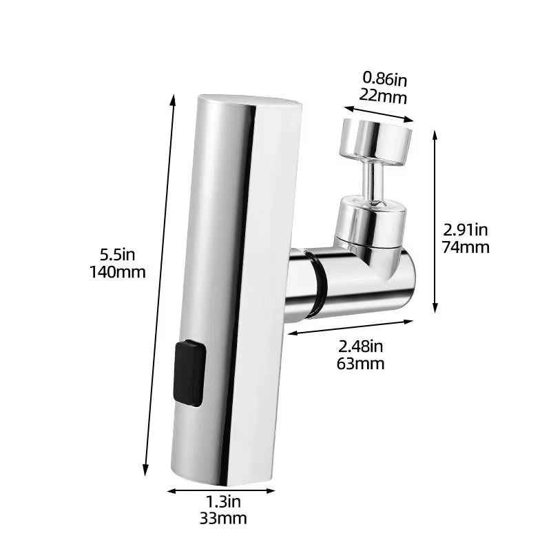Products​Waterfall Swivel Faucet Nozzle – 3 Modes of Pure Convenience -Smartshelf Sales Smartshelf Sales