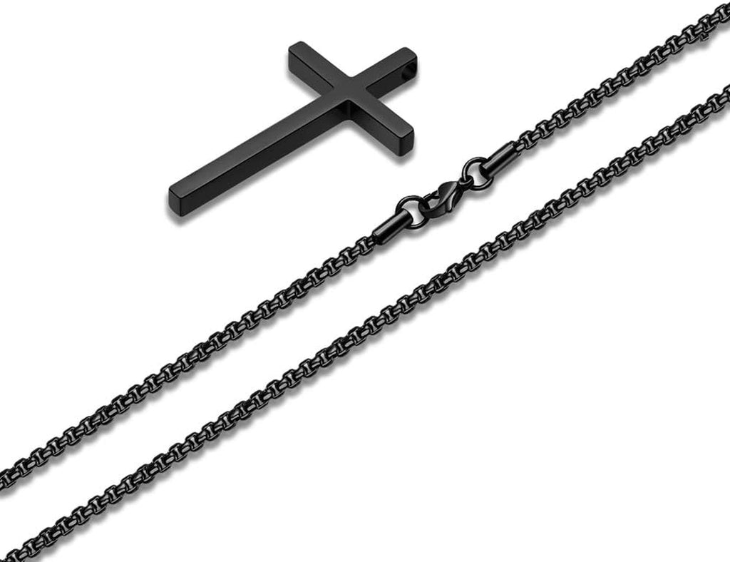 Valentines Gifts for Him - Cross Necklace for Men
