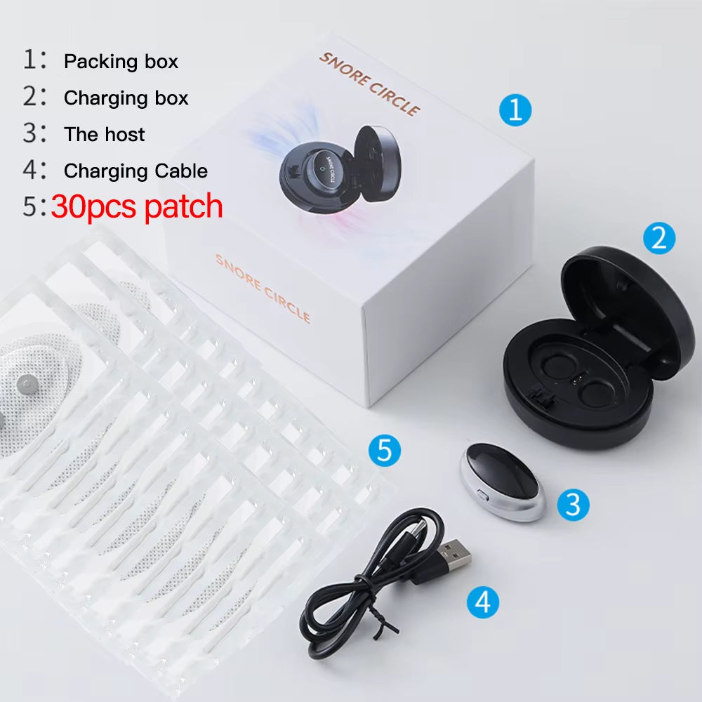 Products​SmartSnore™ 5-Pair EMS Anti-Snoring Device – Breathe Easy, Sleep Deep -Smartshelf Sales Smartshelf Sales
