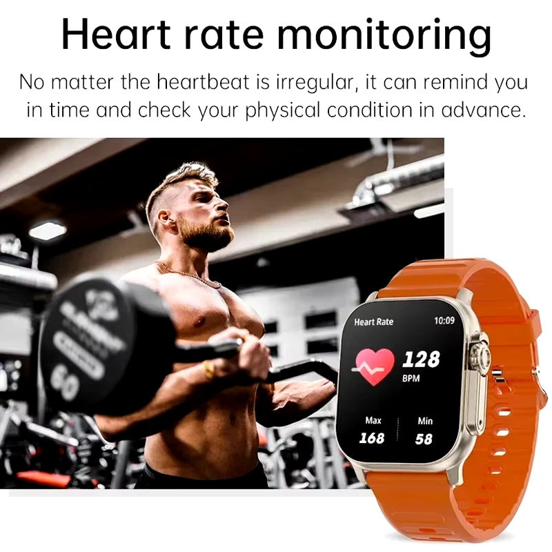 Products​Smart Watch Bluetooth Talk Smartwatch Message Alert Heart Rate Monitor Sports Watch for Android IOS Men Women -Smartshelf Sales Smartshelf Sales
