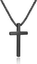 Valentines Gifts for Him - Cross Necklace for Men