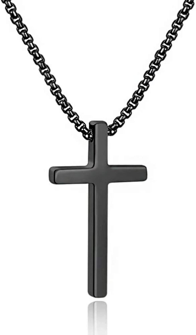 Valentines Gifts for Him - Cross Necklace for Men