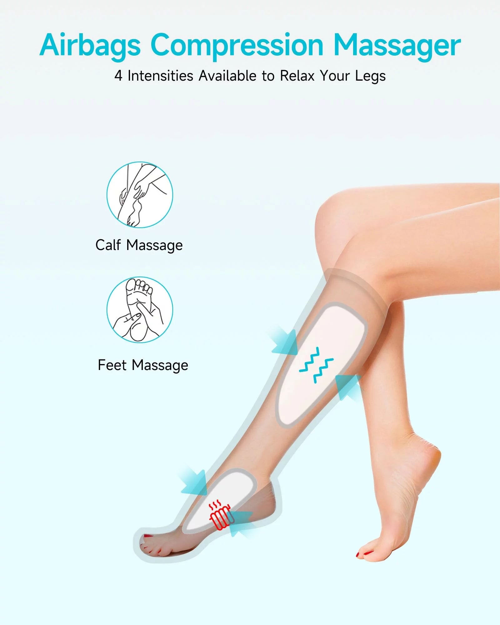 leg compression boots for circulation