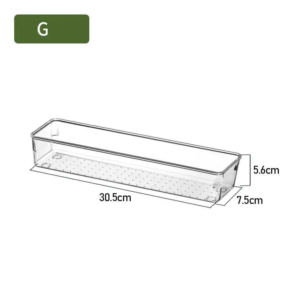 Products​ClearNest Organizer – Transparent Anti-Scratch Drawer Storage Box for Cosmetics, Office & Home -Smartshelf Sales Smartshelf Sales