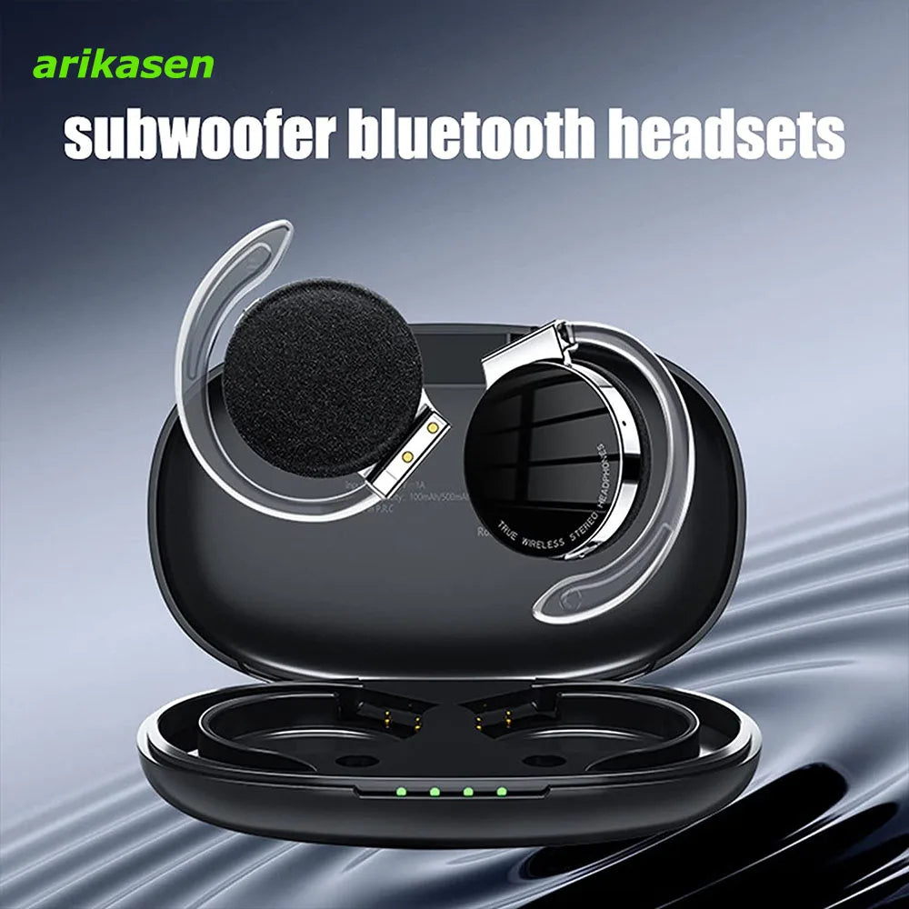 Open ear noise cancelling headphones
