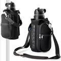 Products​Magnetic Water Bottle Holder Gym Water Bottle Carrier Bag W/ Phone Pocket Handle Shoulder Strap 6 Built-In Magnets Water Bottle -Smartshelf Sales Smartshelf Sales