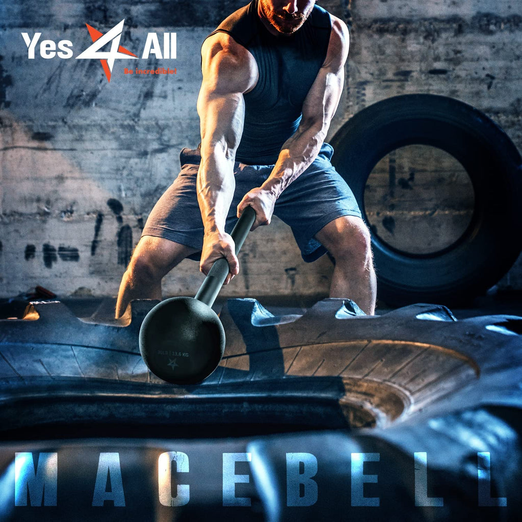 Products​Steel Mace Bell for Strength Training, Support Full Body, Muscles, Shoulder, Grips & Forearms Workouts, Stretching 5, 7, 10, 15, 20, 25, 30 LB for Woman & Man -Smartshelf Sales Smartshelf Sales