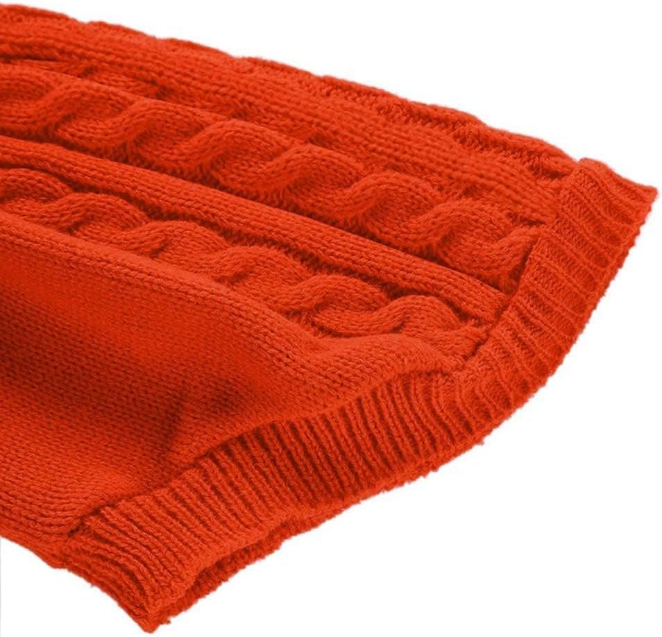 Small Dog Sweaters Knitted Warm Pet Sweater for Winter