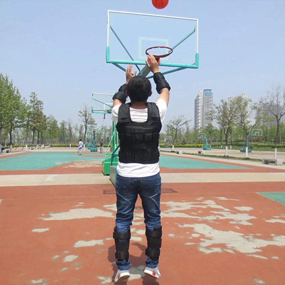 adjustable weighted vest for strength training