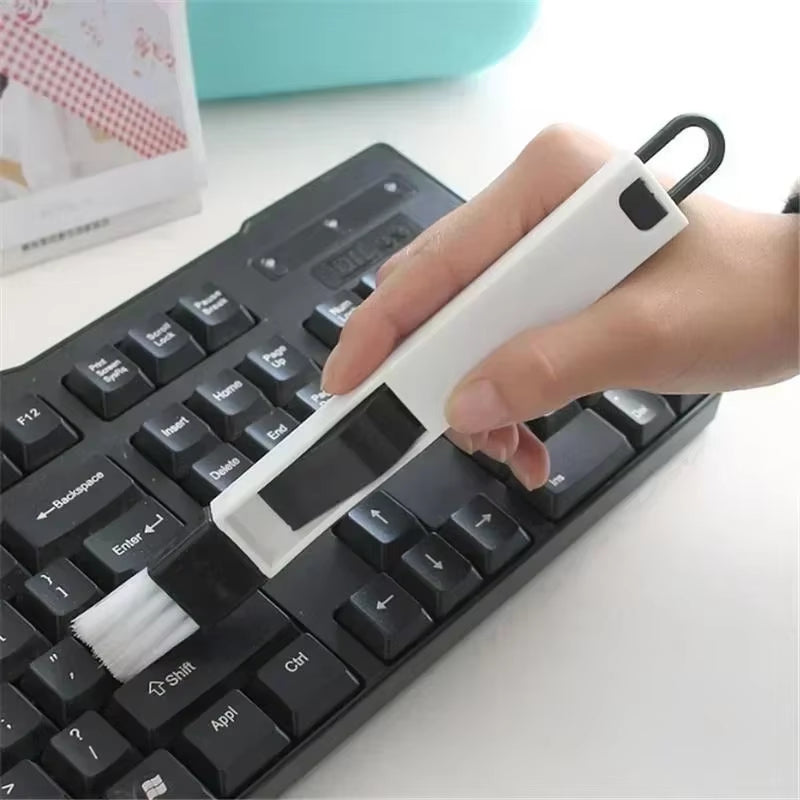 Products​CleanSweep Polished Window Track & Keyboard Brush – Nook & Cranny Dust Shovel for Effortless Cleaning -Smartshelf Sales Smartshelf Sales