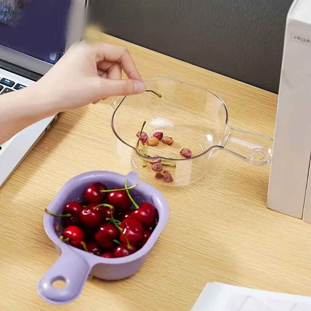 Products​Dopamine Double-Layer Drain Basket – Wash & Strain in Style -Smartshelf Sales Smartshelf Sales