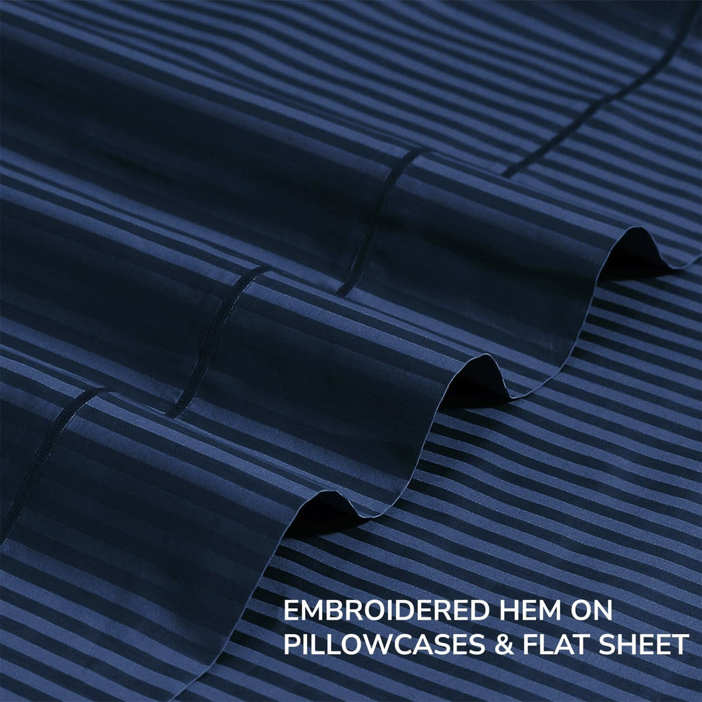 Feather & Stitch 500TC California King Cotton Sheets