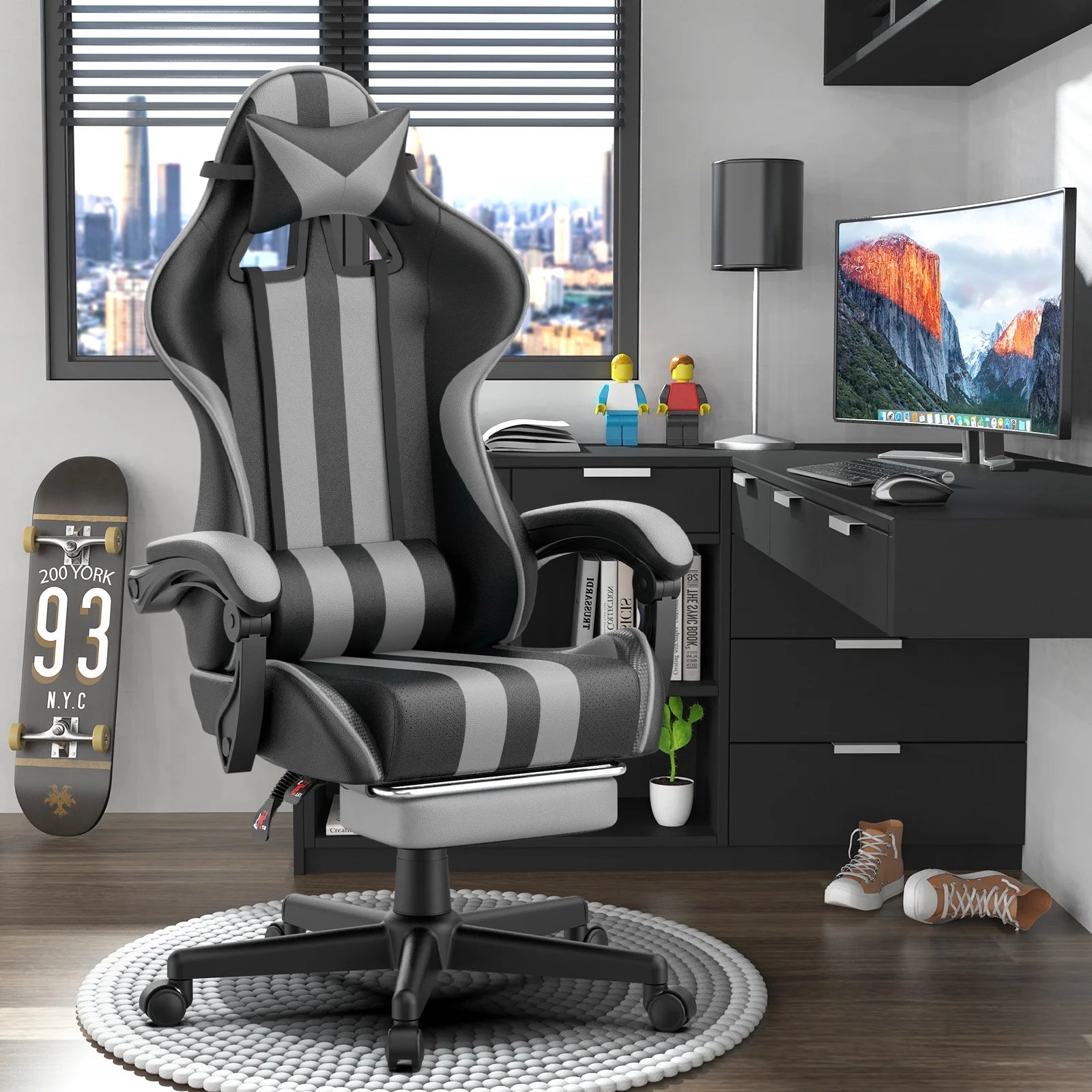 Ergonomic Massage Gaming Chair