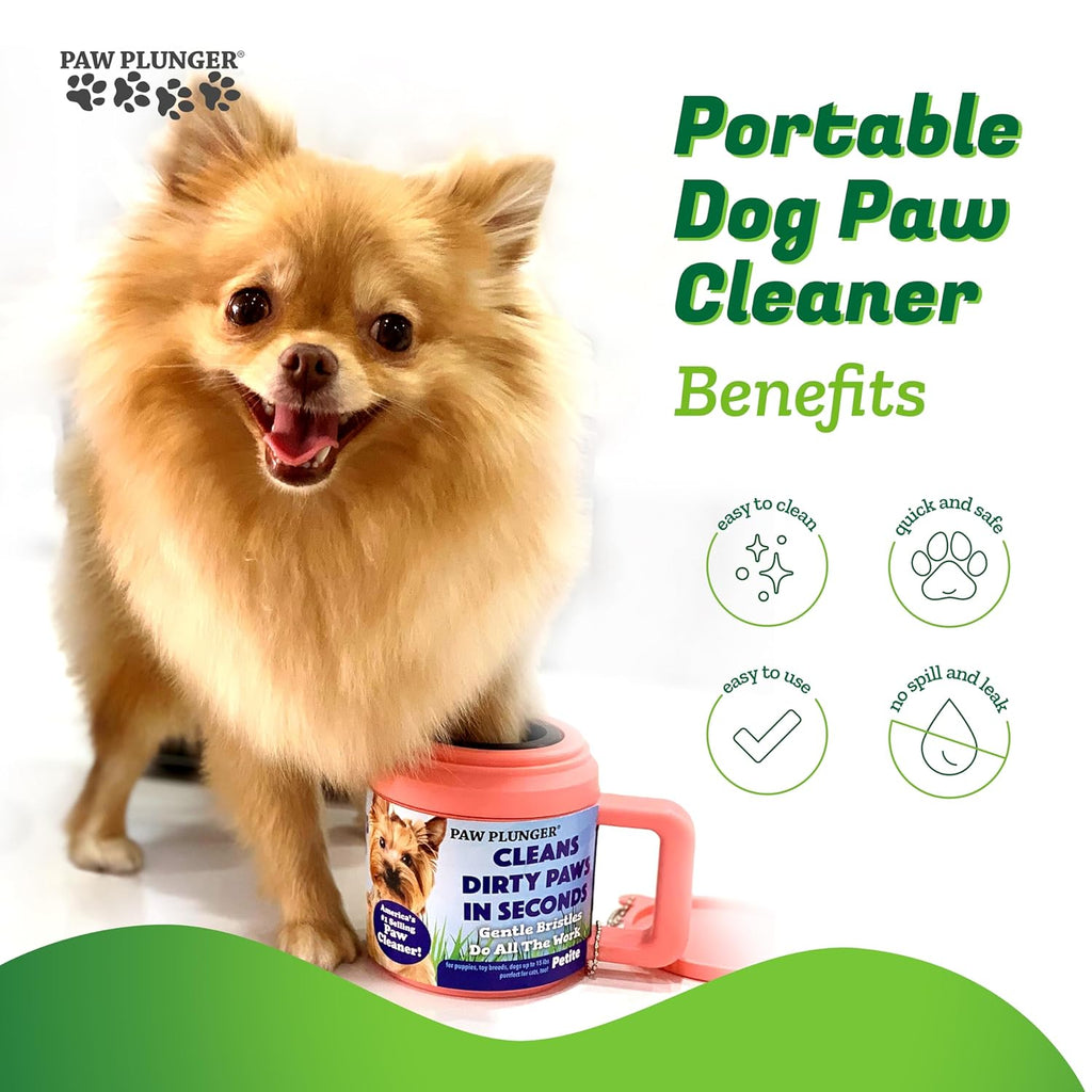 Products​– the Muddy Paw Cleaner for Dogs – Saves Carpet, Furniture, Bedding and Cars from Dirty Paw Prints – Use This Dog Paw Cleaner after Walks – Soft Bristles, Convenient Cup Handle -Smartshelf Sales Smartshelf Sales