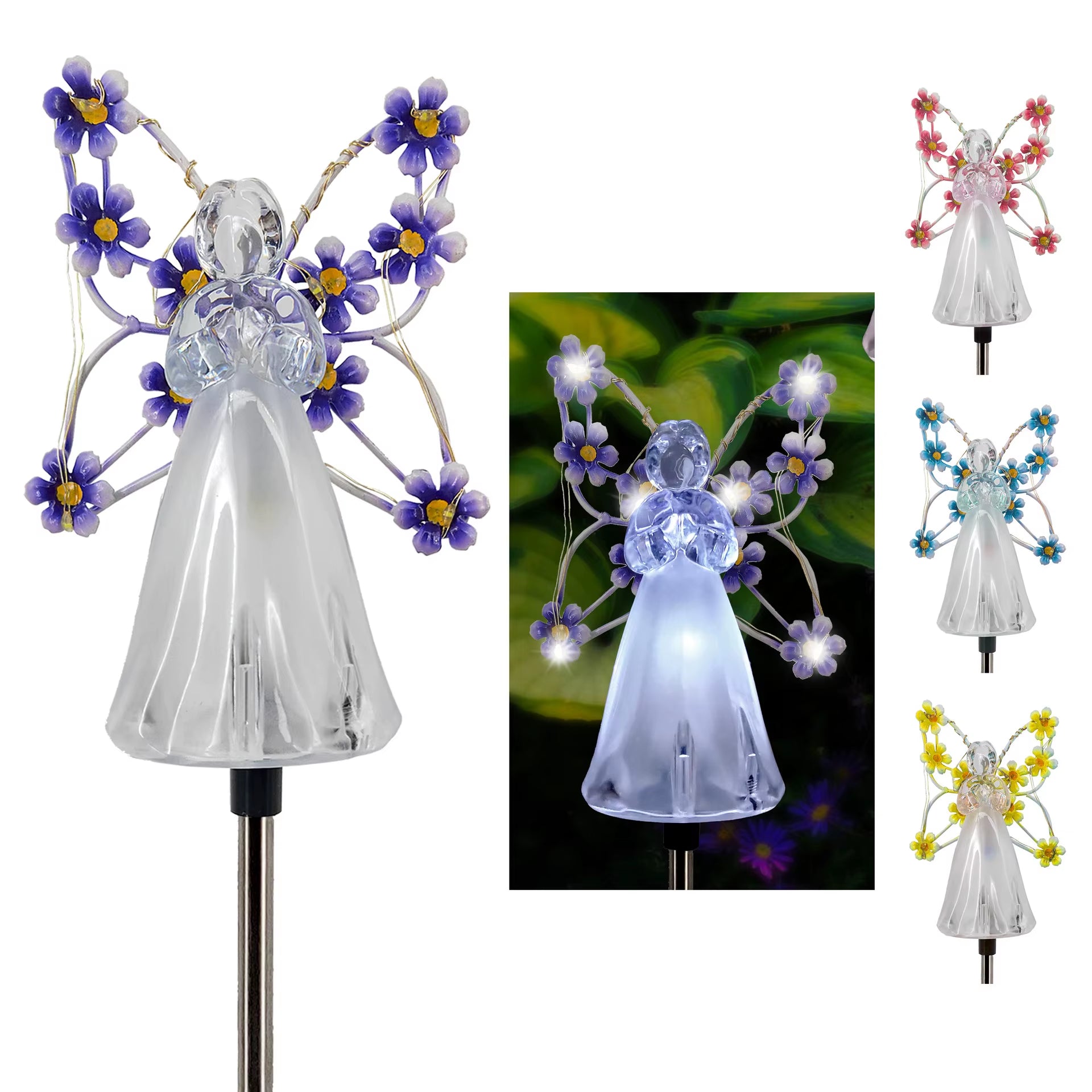 Products​Celestial Garden Angel Lamp – Customizable Sunlight Outdoor Lighting for Your Garden -Smartshelf Sales Smartshelf Sales