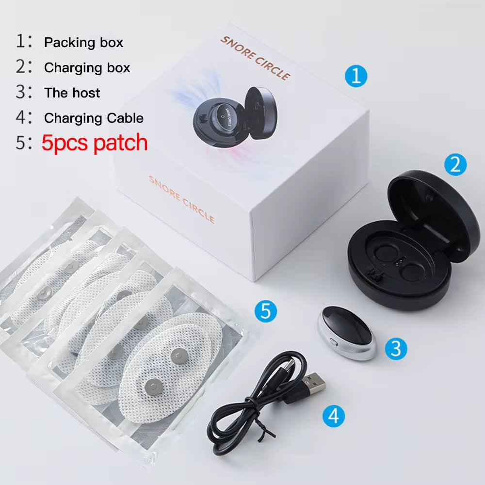 Products​SmartSnore™ 5-Pair EMS Anti-Snoring Device – Breathe Easy, Sleep Deep -Smartshelf Sales Smartshelf Sales
