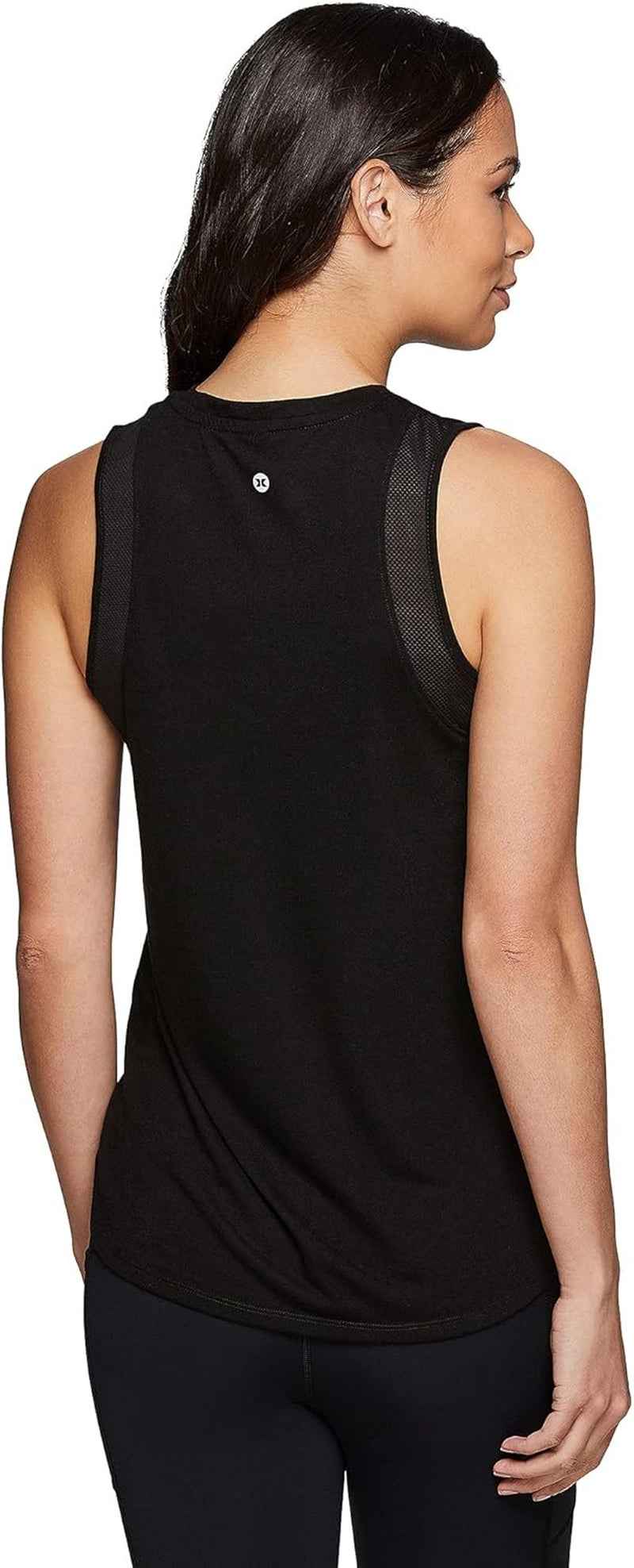 Active Women'S Sleeveless Athletic Performance Running Workout Yoga Tank Top with Mesh Ventilation