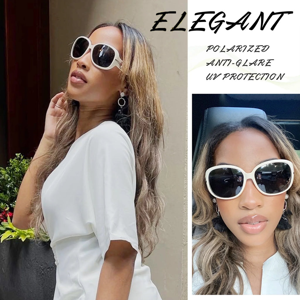 oversized polarized sunglasses for women