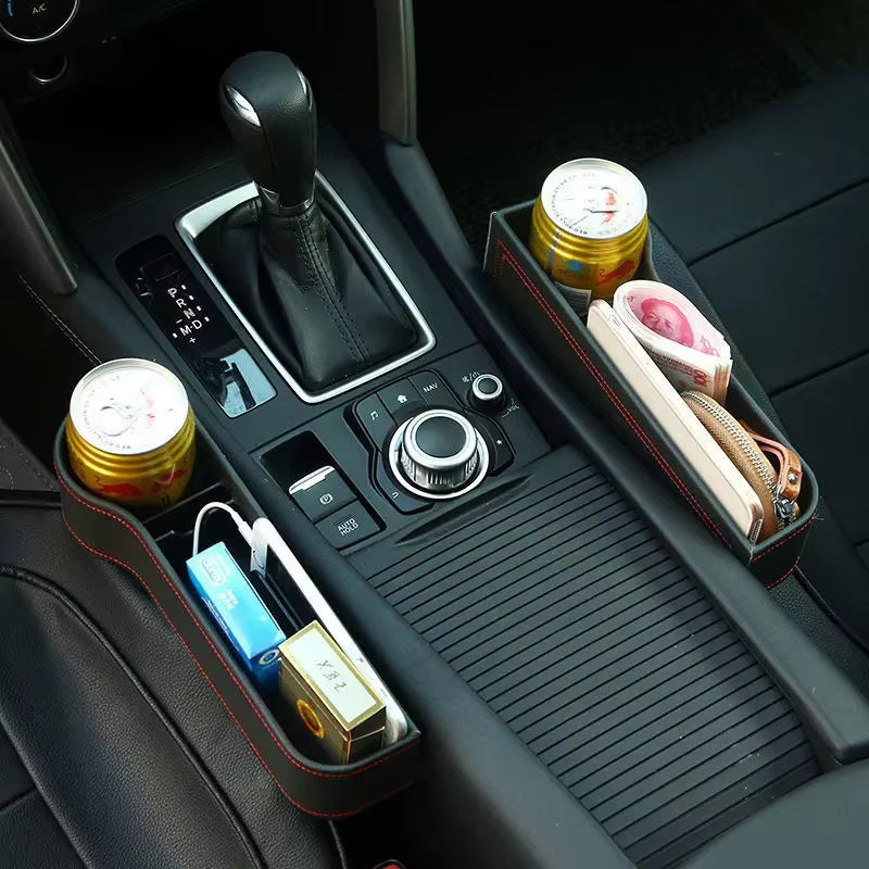 Products​LuxPocket™ Leather Car Seat Gap Organizer – Declutter Your Drive in Style -Smartshelf Sales Smartshelf Sales