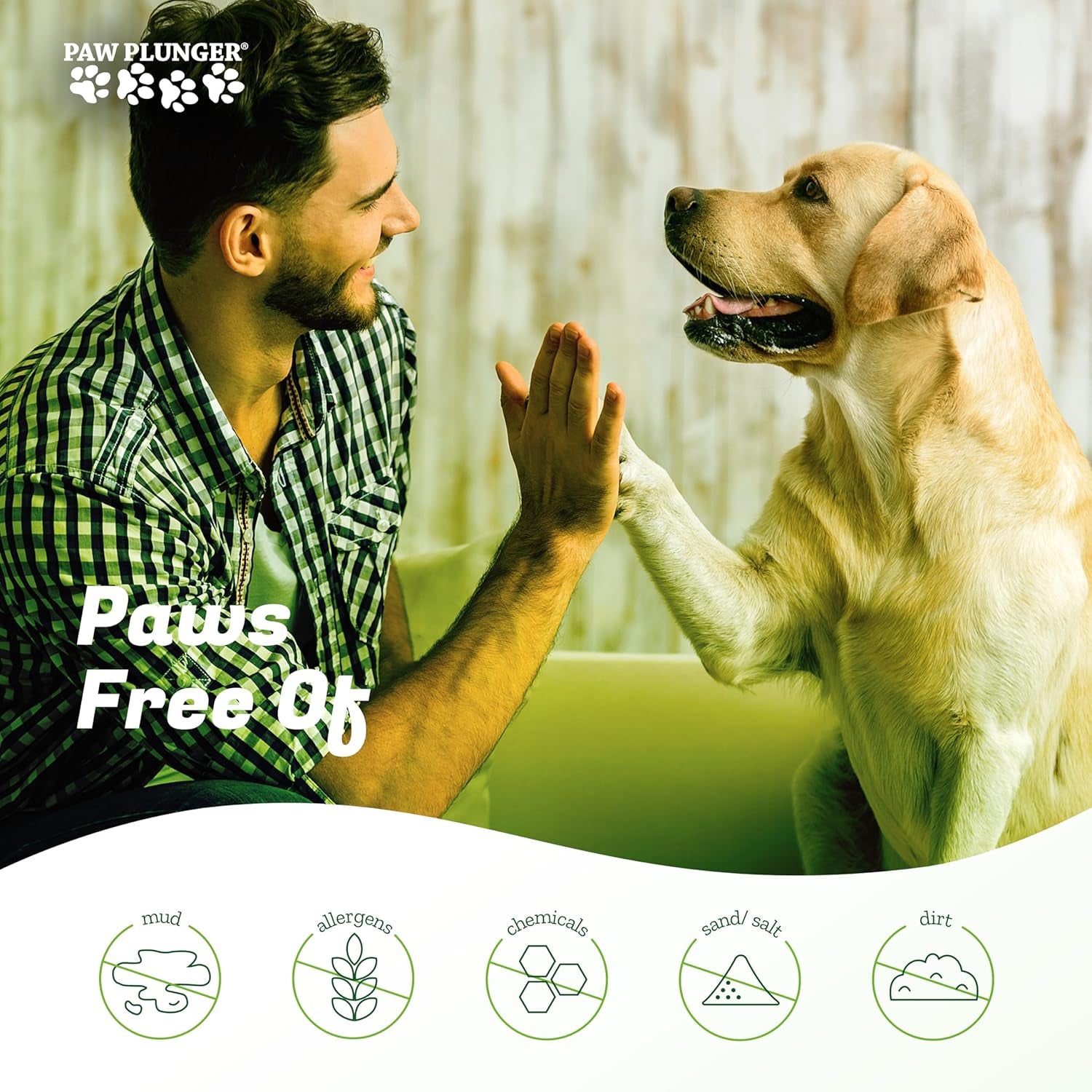 Products​– the Muddy Paw Cleaner for Dogs – Saves Carpet, Furniture, Bedding and Cars from Dirty Paw Prints – Use This Dog Paw Cleaner after Walks – Soft Bristles, Convenient Cup Handle -Smartshelf Sales Smartshelf Sales