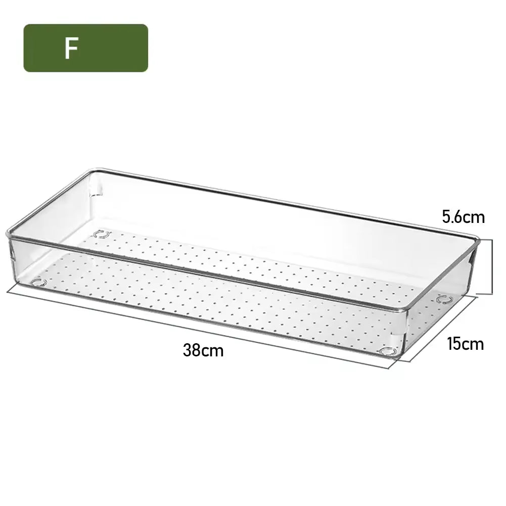 Products​ClearNest Organizer – Transparent Anti-Scratch Drawer Storage Box for Cosmetics, Office & Home -Smartshelf Sales Smartshelf Sales