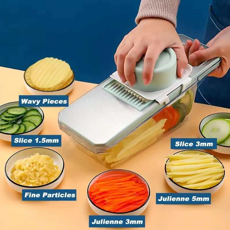 Products​ChopMaster 6-in-1 Manual Vegetable Chopper – Ultimate Kitchen Slicer for Fast, Easy Prep  Description: -Smartshelf Sales Smartshelf Sales